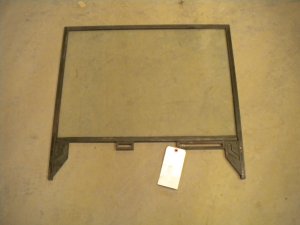 RIGHT HAND DOOR WINDOW FRAME WITH GLASS