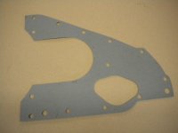 FRONT PLATE TO BLOCK GASKET, 465MF