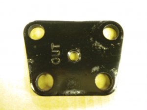 KING PIN COVER PLATE